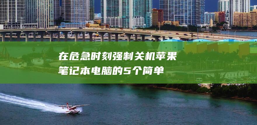 在危急时刻：强制关机苹果笔记本电脑的5 个简单步骤 (在危急时刻猛然想出办法的成语)