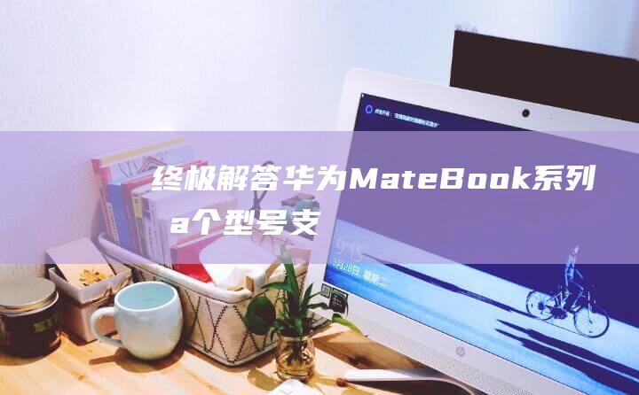 终极解答MateBook系列哪个型号支