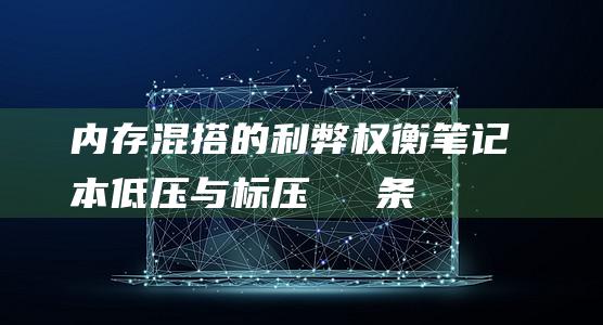 内存混搭的利弊权衡：笔记本低压与标压メモリ条的优势与劣势 (内存混搭的利弊有哪些)