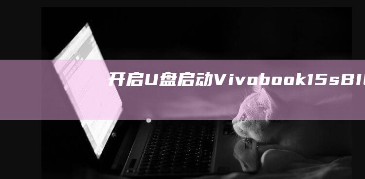 开启 U 盘启动：Vivobook 15s BIOS 设置的综合教程 (开启u盘启动系统之后硬盘没有了)