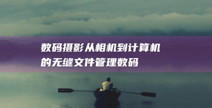 数码摄影：从相机到计算机的无缝文件管理 (数码摄影从入门到精通)