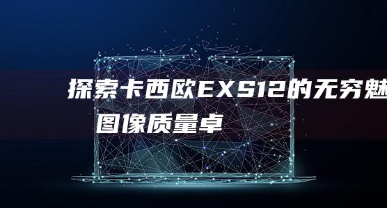 探索卡西欧 EX-S12 的无穷魅力：图像质量卓越，功能强大 (卡西欧electroluminescence)