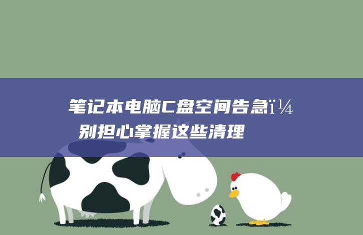 笔记本电脑C盘空间告急？别担心！掌握这些清理秘籍，轻松释放大容量 (笔记本电脑c盘满了怎么清理)