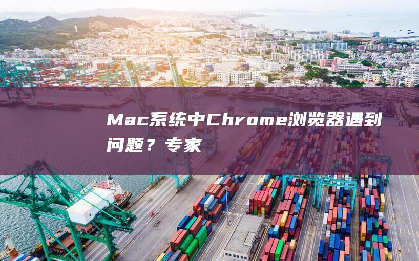 Mac 系统中 Chrome 浏览器遇到问题？专家级故障排除技巧 (mac系统中环境变量怎么设置)