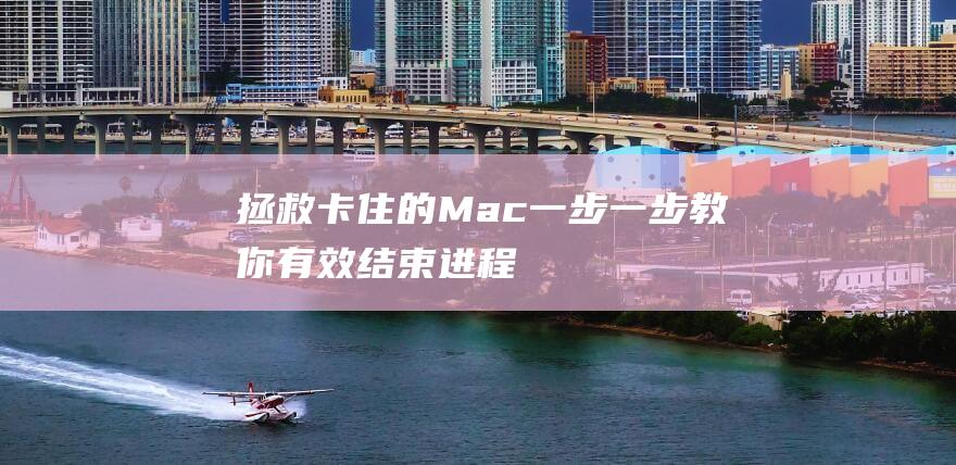 拯救卡住的Mac一步一步教你有效结束进程