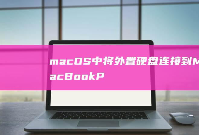 macOS 中将外置硬盘连接到 MacBook Pro 的详尽指南 (MACOS中的EXFAT分区在WIN中删除后MAC系统不可见)