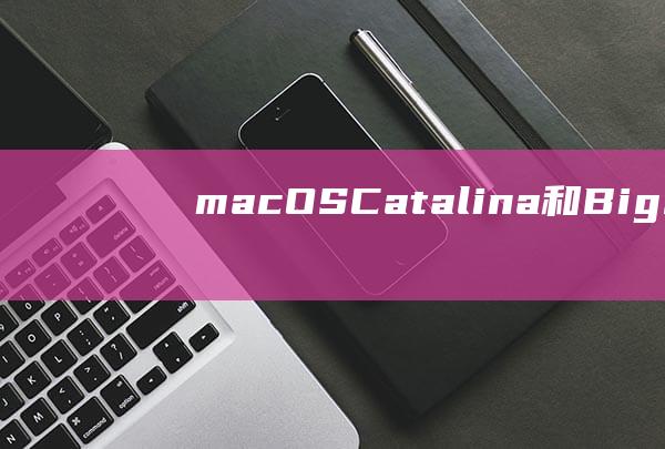 macOS Catalina 和 Big Sur 中MacBook Pro 外置硬盘连接的深入剖析 (macoscatalina)